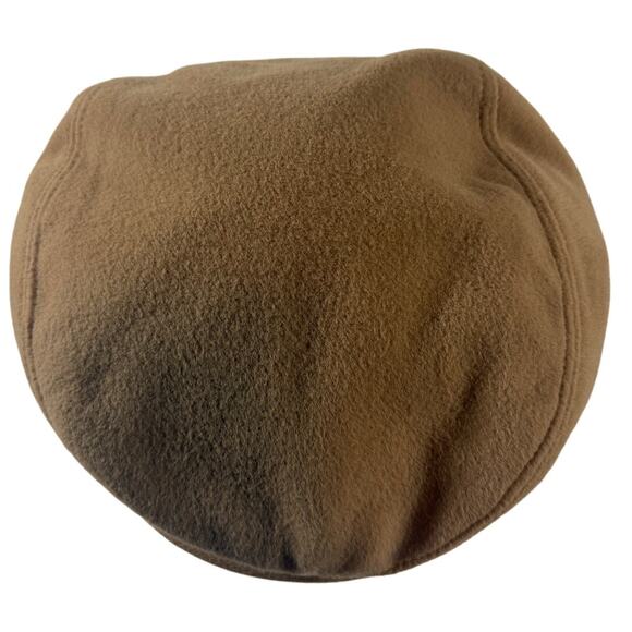 Vintage Stetson Wool Newsboy Hat Men’s Medium Tan Snap Bill Classic Style - Picture 4 of 10